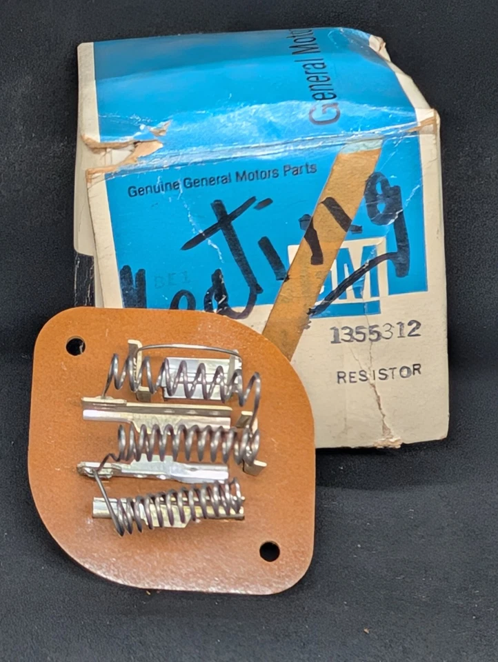 NOS 1963 BUICK ELECTRA LESABRE WILDCAT VENTILADOR DE AR CONDICIONADO MOTOR RESITOR - Imagem 2 de 4