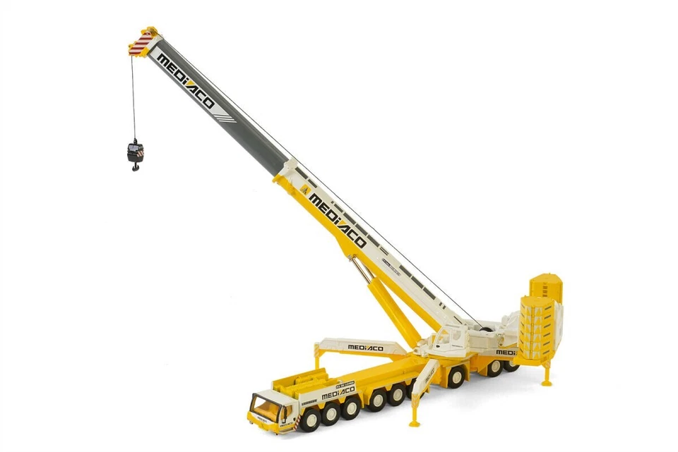 Camión grúa Liebherr LTM 1750-9.1 "Mediaco" WSI modelos escala 1:87 Foto 2 de 4