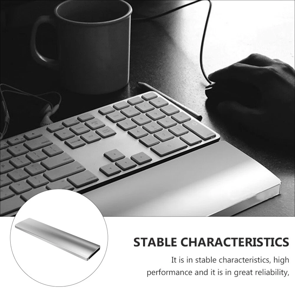 Aluminum Alloy Mechanical Keyboard Wrist Rest for 87 Keys Hand Support