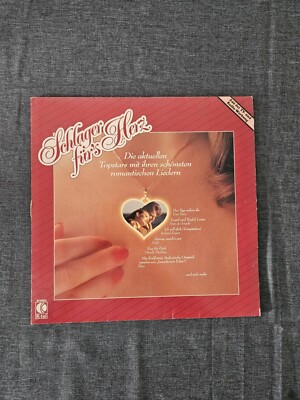 Schlager fürs Herz Original Hits Deutsch 80er Album Vinyl LP Schallplatte 