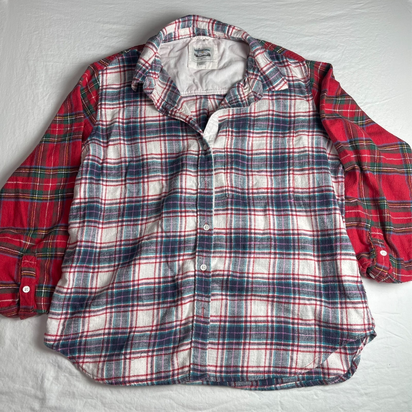 American Eagle Men's Long Sleeve flannel Medium Vintage Look