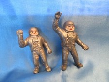 Vintage 1960s 1970s Hard Plastic Space Men Astronauts