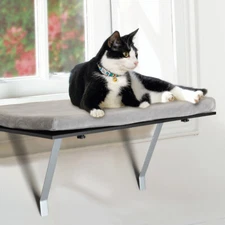 COZIWOW Cat Window Seat Wall Mount Perch House for Large Indoor Cats Durable 