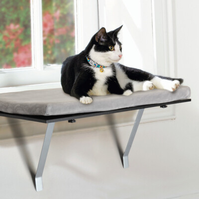 COZIWOW Cat Window Seat Wall Mount Perch House for Large Indoor Cats Durable 