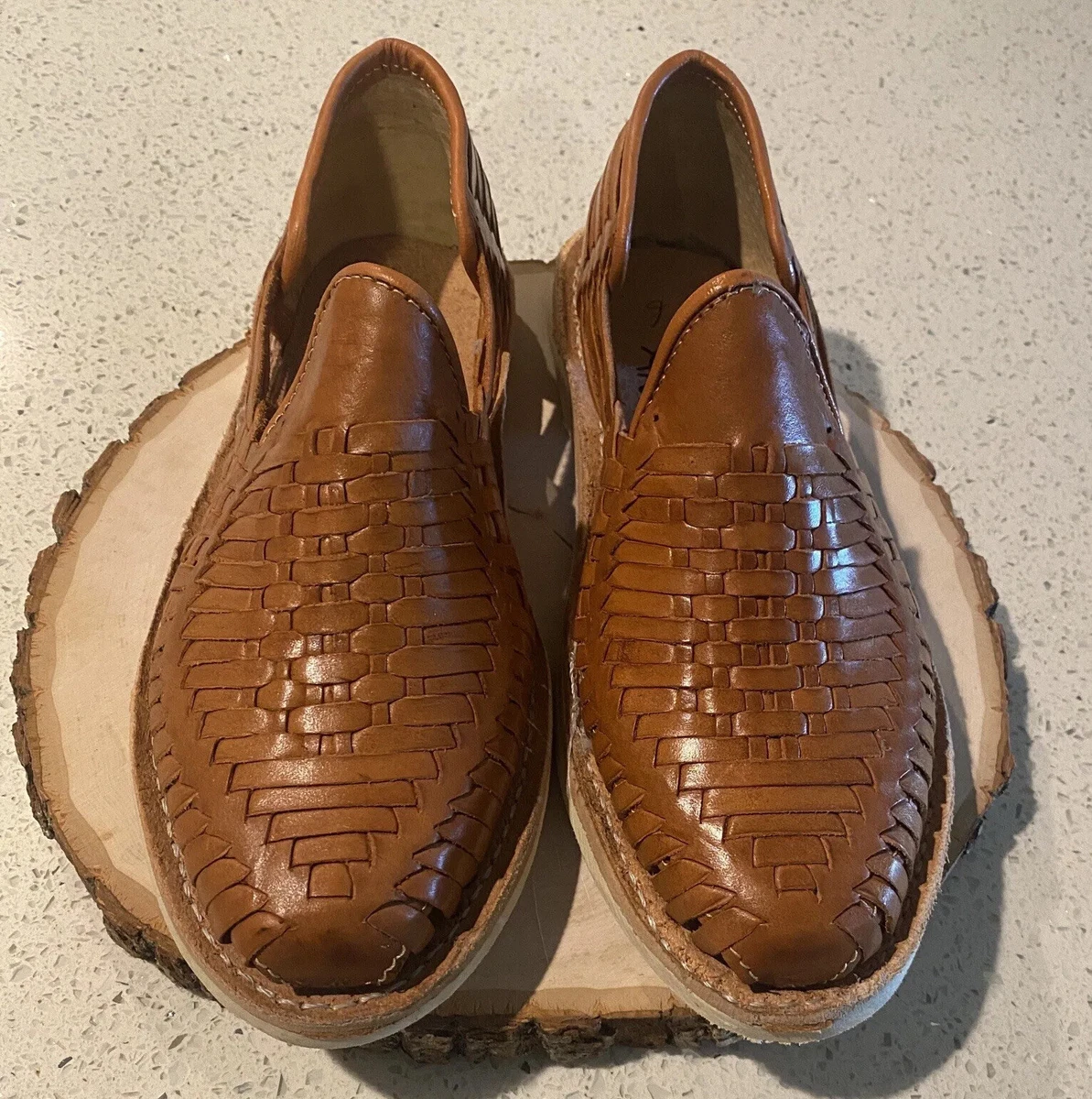 Huarache sandals closed sales toe