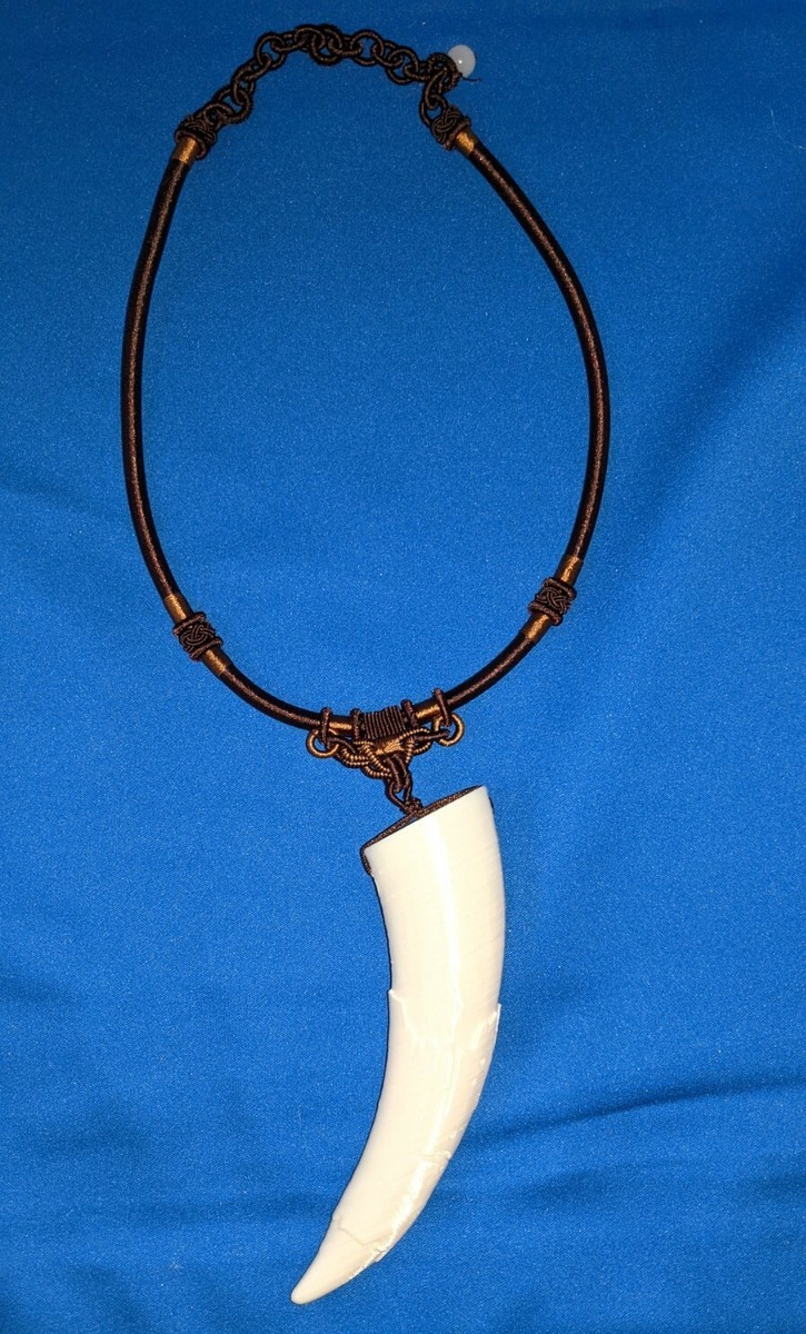 Sabertooth Tiger Fang Necklace 3D printed | eBay