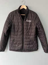 Henley’s Ladies Black Quilted Reversible Jacket Size