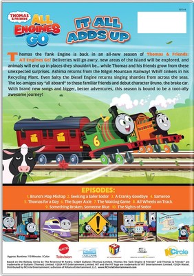 Thomas &amp; Friends: All Engines Go – It All Adds Up [DVD] May/28 