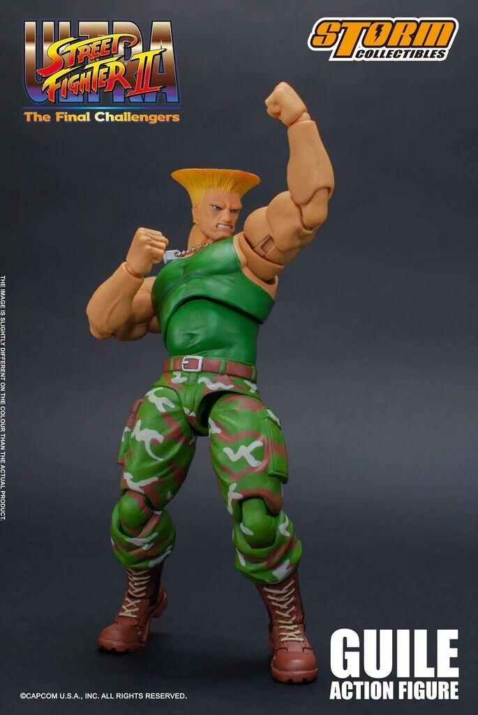 Pre-order the Storm Collectibles Street Fighter II Guile figure — Lyles  Movie Files