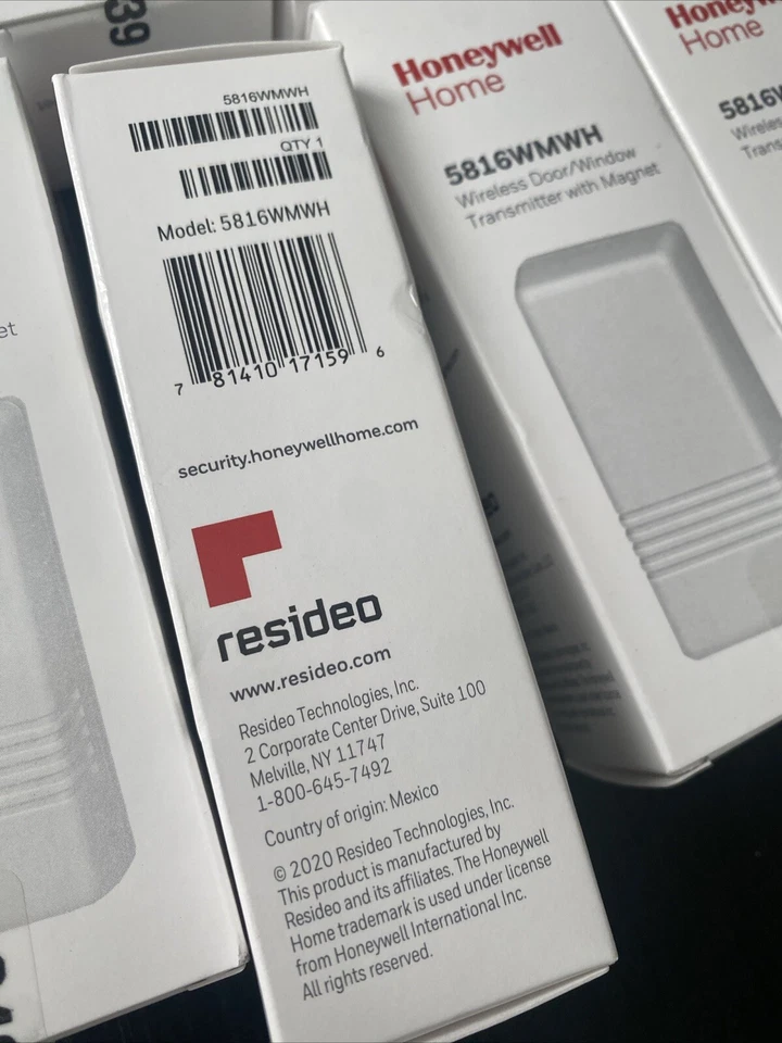 Brand new Honeywell Resideo 5816 x10 Wireless Door/Window Transmitter W Magnets - Image 2 of 4