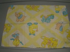 Vintage Baby Crib Pillowcase 17 x 12
