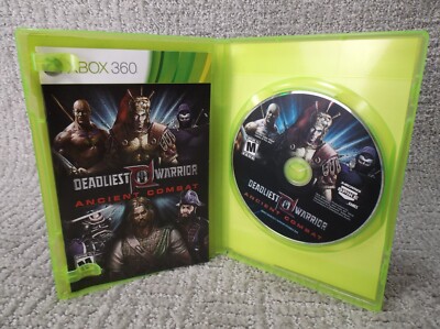 Microsoft XBox 360 Deadliest Warrior Ancient Combat Video Game
