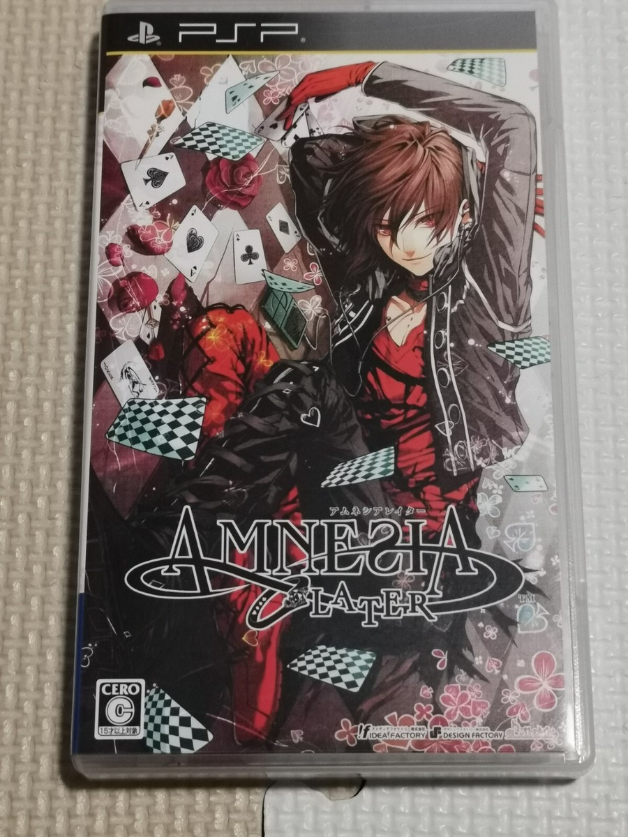 Amnesia: Crowd and later set PSP game, Japanese ver, Free