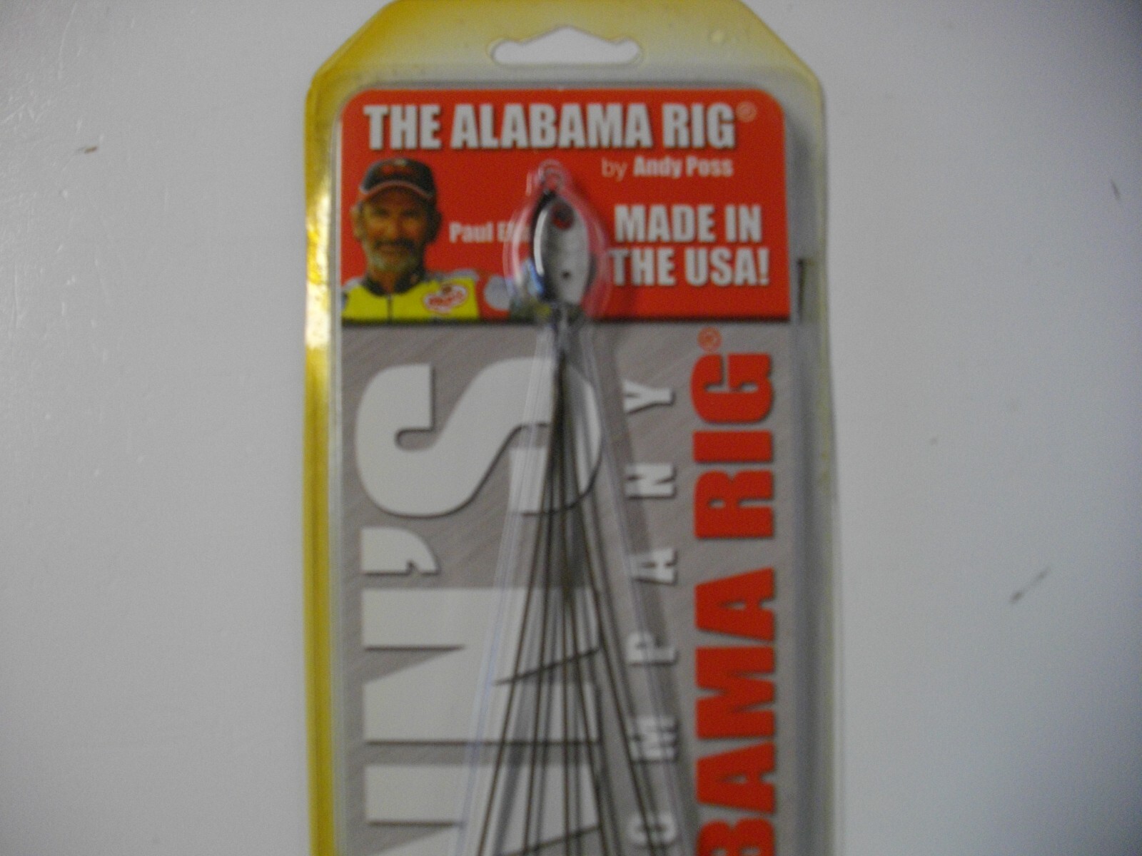 Mann's Bait Company The Alabama Rig by Andy Poss TAR65-02 6.5" Pearl / Black - Image 2