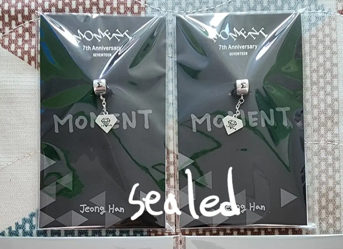 SEVENTEEN 7thチャームJEONGHAN Unopened) 7th Anniversary Charm Full Set jeonghan seventeen