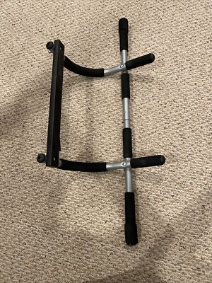 Pro Fit Iron Gym Multi-Grip Chin Pull Up Bar Door Jamb Frame