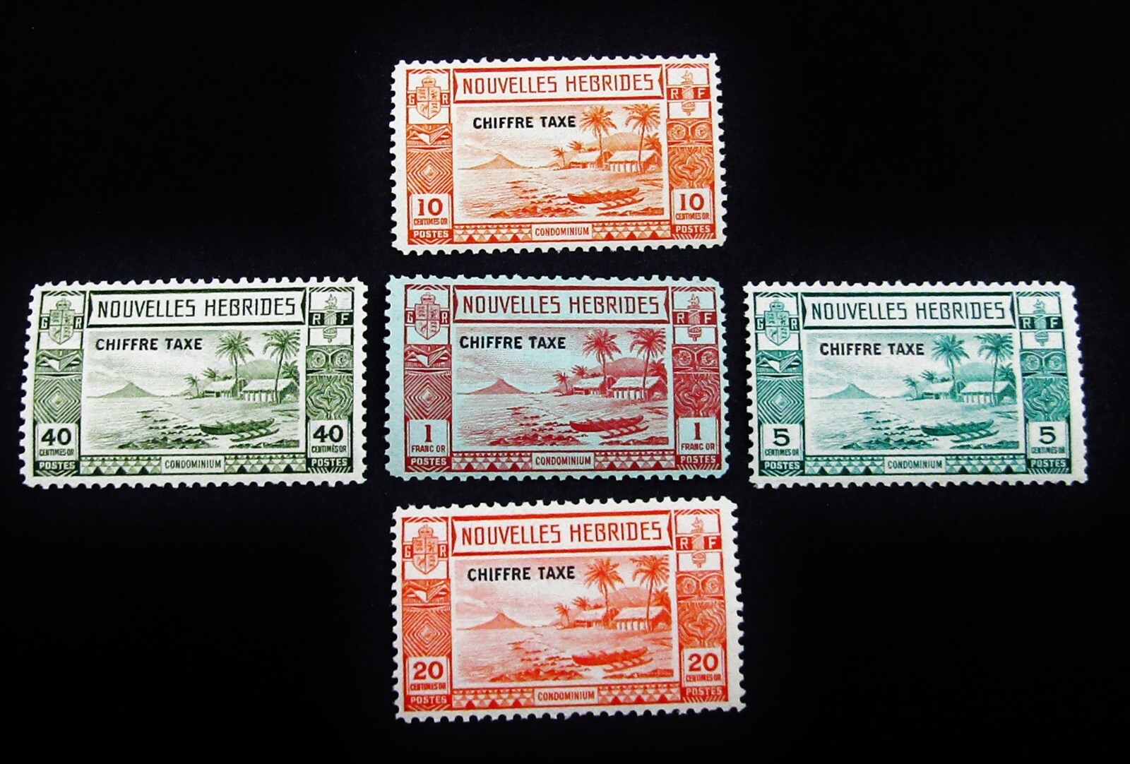 nystamps French New Hebrides Stamp J6J10 Mint OG H 115 A19y2742 eBay