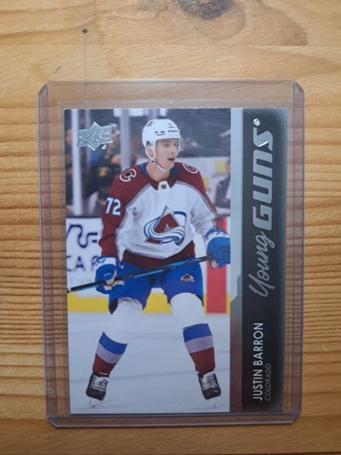 2021-22 Upper Deck Extended Series Young Guns Justin Barron #744