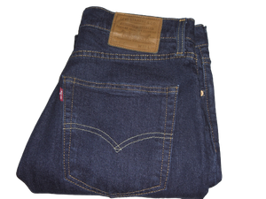 Uomo Levi's 512 Premium Performance Blu Scuro Slim Jeans Stretti W32 L30 |  eBay
