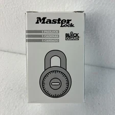Master Lock Combination Padlock Block Guard Brand New In Box