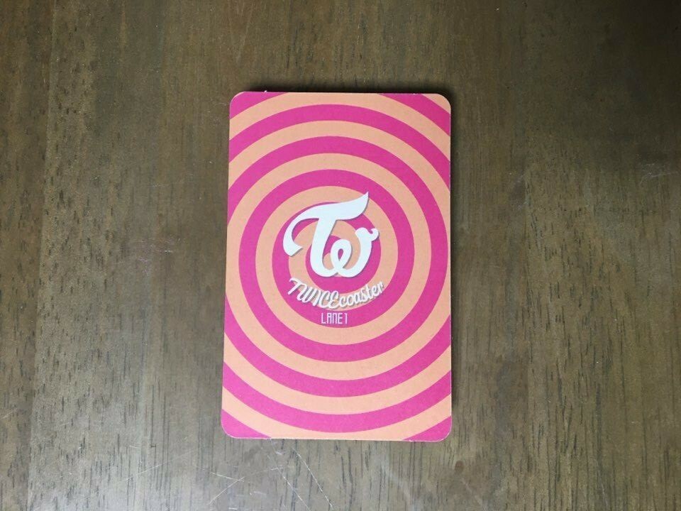 Twice JIHYO TWICECOASTER : LANE1 Official Hollogram Photo Card+
