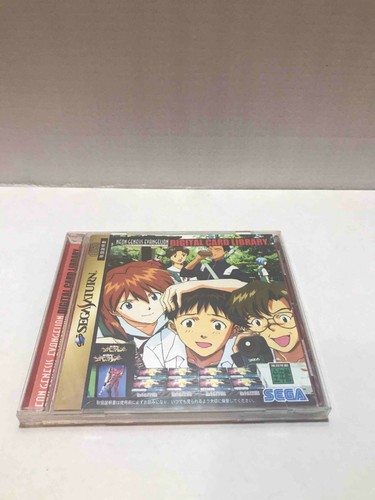 Neon Genesis Evangelion complete 4 items set Sega Saturn Games - Picture 10 of 12