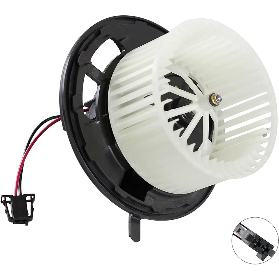 Motor soplador de calefacción con jaula de ventilador para BMW X3 X1 Z4 E87 E90 2,0 L 3,0 L 700218 Foto 4 de 4