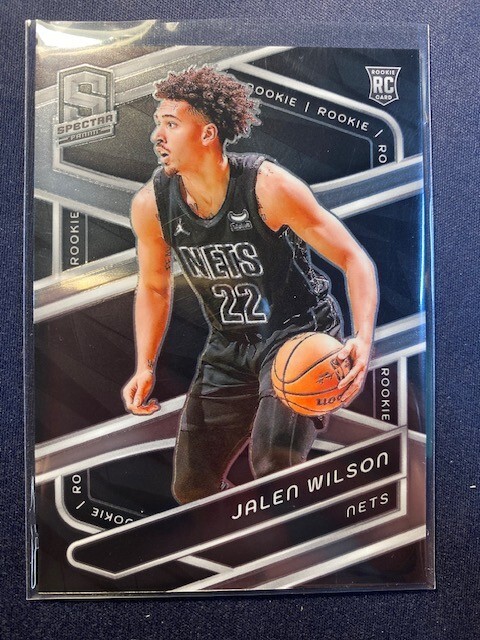 2023 Spectra #148 Rookie Jalen Wilson RC Brooklyn Nets