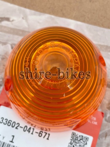 NEW Genuine Honda Indicator Lens Cub C50 C70 C90 (Early 6V Models) SS50 England - 第 2/4 張圖片