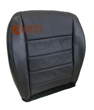 2008-2010 Fits Dodge Charger Driver Bottom Genuine Leather Seat Cover Dark Gray 2008-2010 Fits Dodge Charger Driver Bottom Genuine Leather Seat Cover Dark Gray