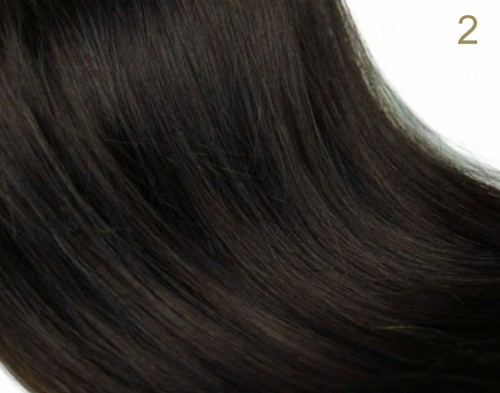 Clip in hair extensions, clip on hair, full head hair extensions Rapunzels remy - Picture 14 of 18