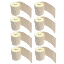 8 ROLLS x 8cm x 3 Metres MODROC PLASTER OF PARIS SCUPLT MODELLING CRAFT BANDAGE