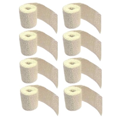 8 ROLLEN x 8 cm x 3 Meter MODROC PUTZ VON PARIS SCUPLT MODELLIEREN HANDWERK BANDAGE
