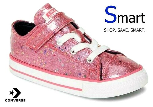 infant converse glitter