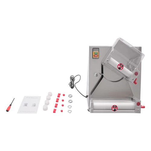 Commercial 4-16" Electric Pizza Dough Roller Sheeter Pastry Press Making Machine - Afbeelding 10 van 18