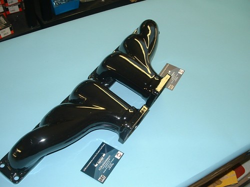 Jaguar E Type Exhaust Manifolds Pair Vitreous Enamel Gloss S1 3.8 4.2 S2 4.2 - Picture 3 of 3