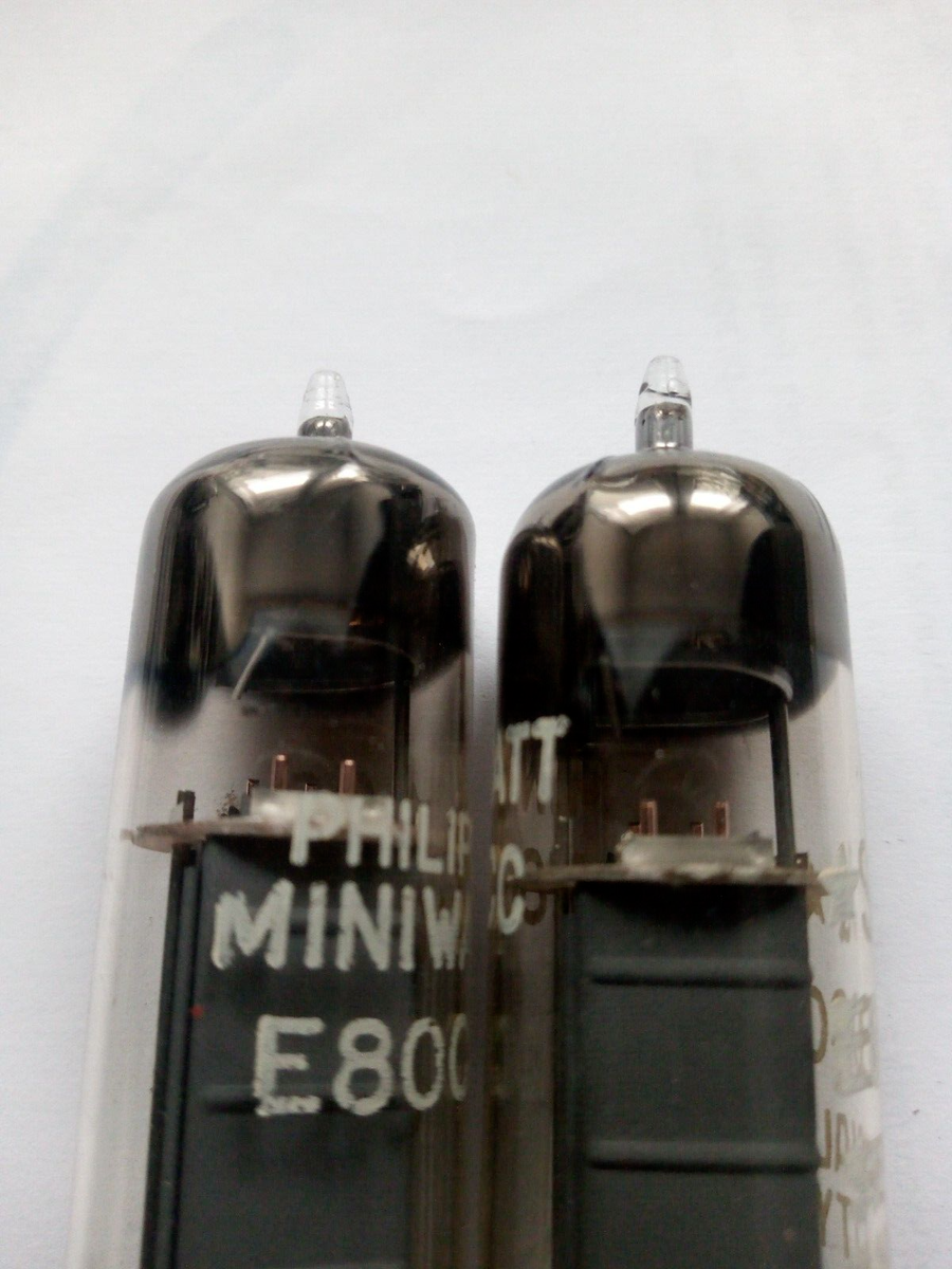 Tube NOS Miniwatt Dario E80CC – Golden Pin Code VB9 – Delta Matché – Fort Tirage