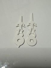 Zeiger weiß für Zifferblatt Kuckucksuhr 9