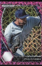 2021 Panini Prizm Draft Picks #PDP146 Rohan Handa Base Pink Velocity Prizm