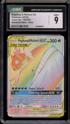 Magikarp & Wailord GX (Secret) — Team Up