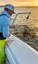 Rod Holder Open Pulley Crab Bait Lobster Pot Puller Dev Fishing CP 100  Boat