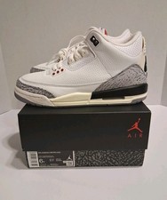 Nike Air Jordan 3 Retro GS Size 6Y White Cement Reimagined DM0967-100 NEW