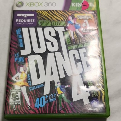 Ubisoft Just Dance 4 Xbox 360 Game Kinect Compatible E10+ NTSC-U/C 2012