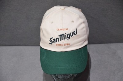 Baseballmütze San Miguel verstellbar Bier Lager Mütze Sonne Spanien Festival BRANDNEU