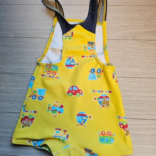 Mickey Mouse Car Swimsuit 100cm Unused Official