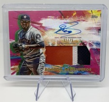 2020 Topps Inception Rogelio Armenteros Autograph Patch Card /75 Magenta RC