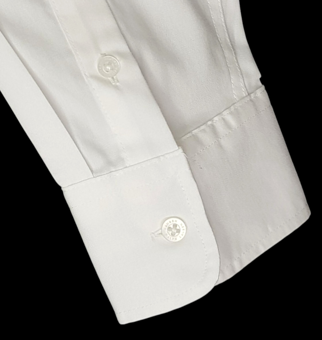 LAUREN RALPH LAUREN Womans Off White L/S SHIRT Monogram Logo Non-Iron - XL -£109 thumbnail 11