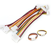 20 PCS JST XH 2.54Mm 2 3 4 5 Pin Connector, Male and Female Double Connector End