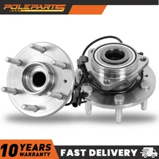 Pair Front Wheel Hub Bearing Assy for GMC Yukon Chevy Tahoe Silverado 1500 4WD