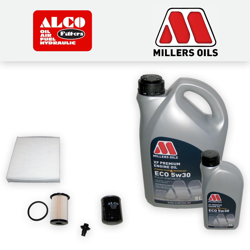 SERVICE KIT FORD MONDEO MK4 1.8 TDCI OIL FUEL CABIN FILTERS +XF OIL (2007-2015)
